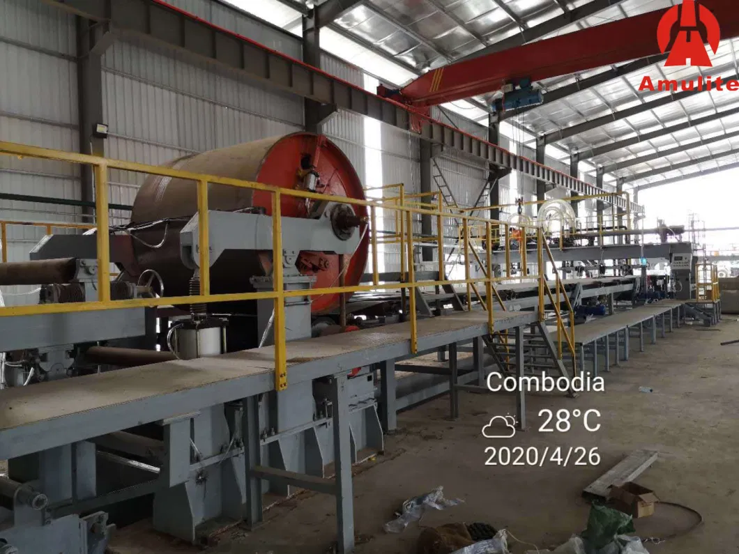 Reinforced Fiber Cement Board Equipment/Fiber Cement Tile Making Machine/Calcium Silicate Board Production Line